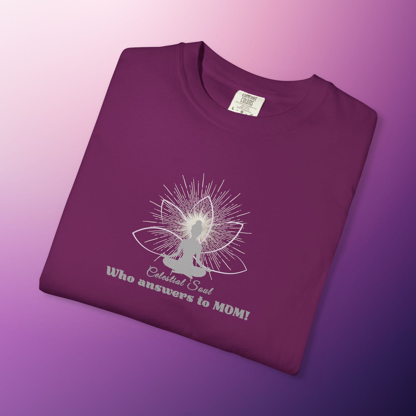 Celestial Soul Mom T-Shirt – Who Answers to MOM!