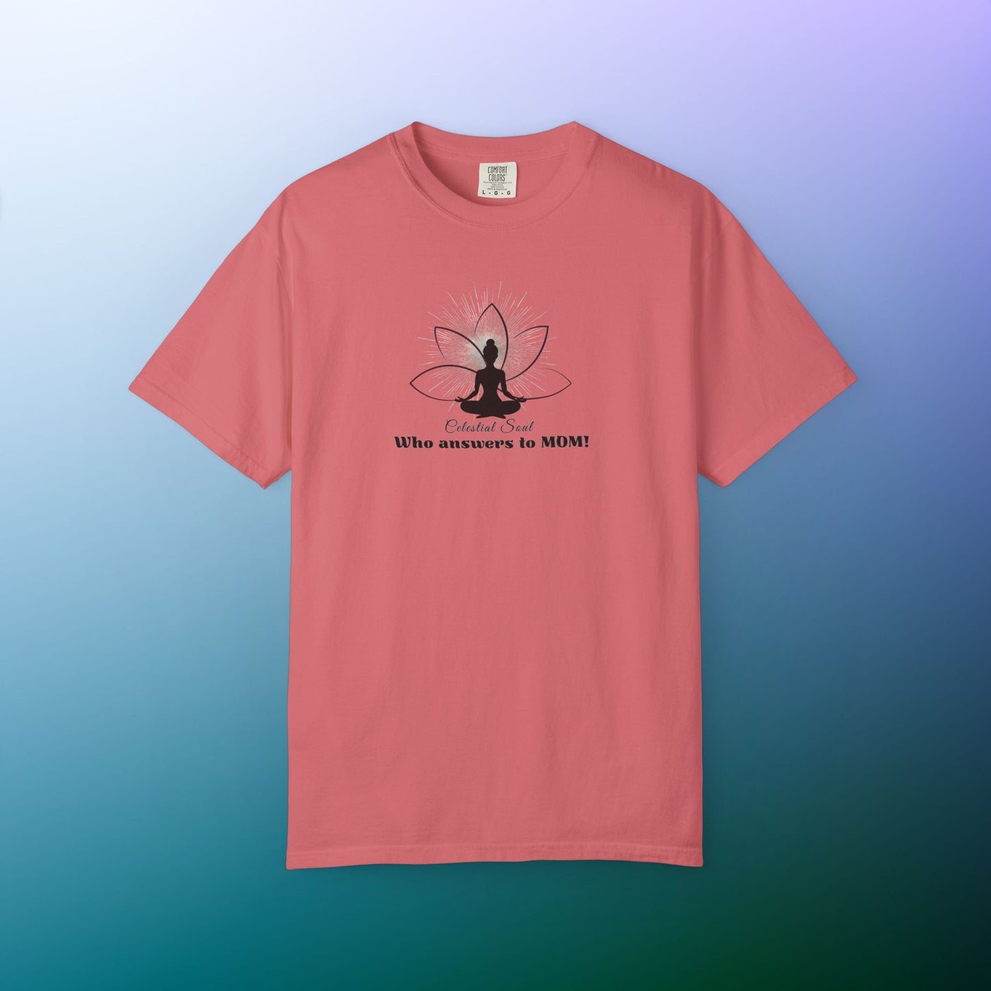 Celestial Soul Mom T-Shirt – Who Answers to MOM! Watermelon