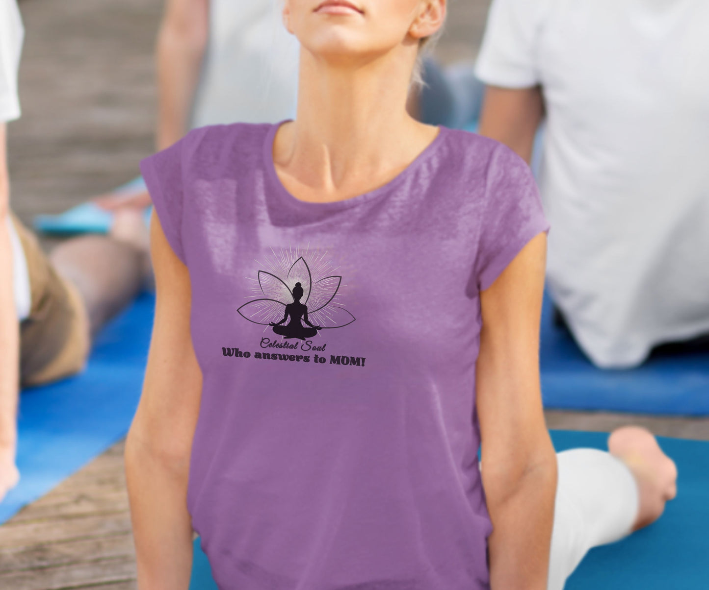 Celestial Soul Mom T-Shirt – Who Answers to MOM!