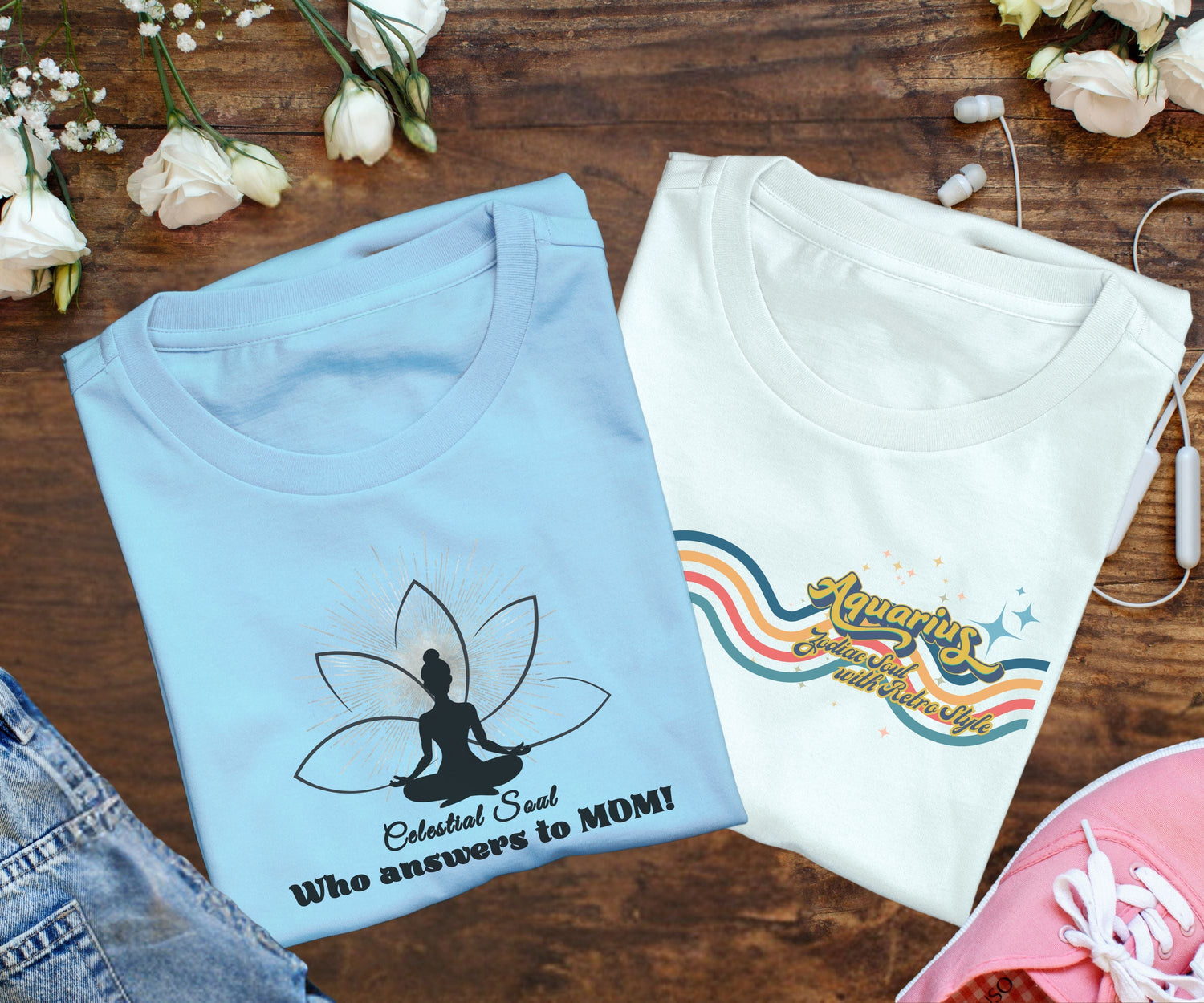 T-shirts- Good vibes with style