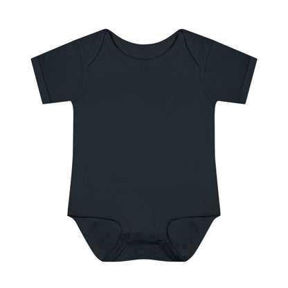 Custom Baby Onesie – "The Stars Chose Him to Be My Dad" | Personalized Gender & Design Black