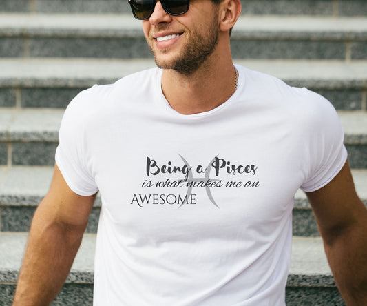Awesome Unisex Pisces Tshirt | Horoscope Profession Tee