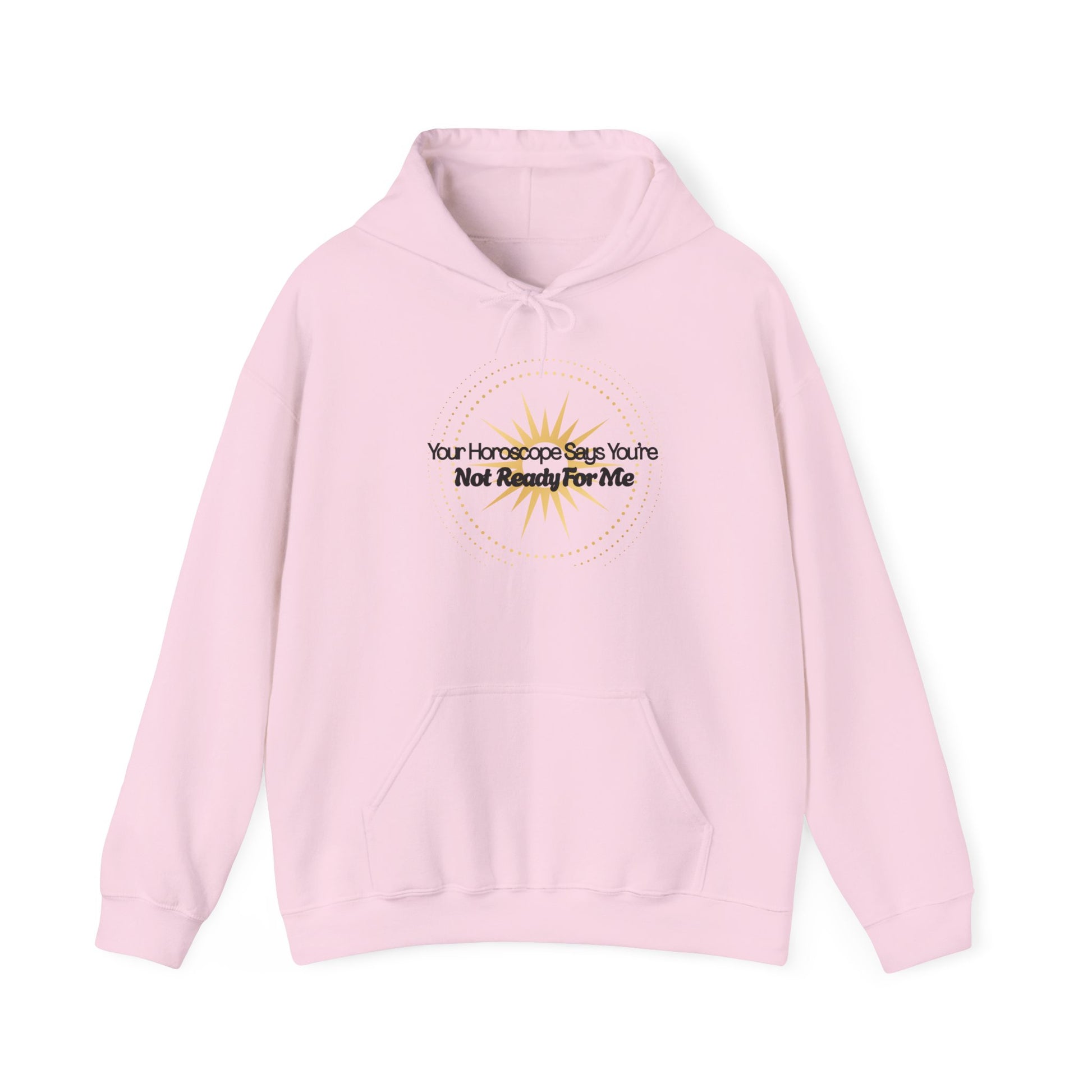 Confident Horoscope Hoodie | Not Ready for me Apparel Light Pink