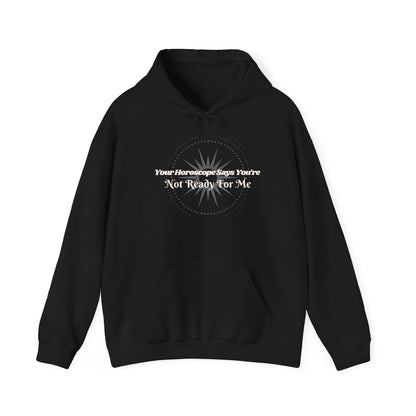 Confident Horoscope Hoodie | Not Ready for me Apparel Black