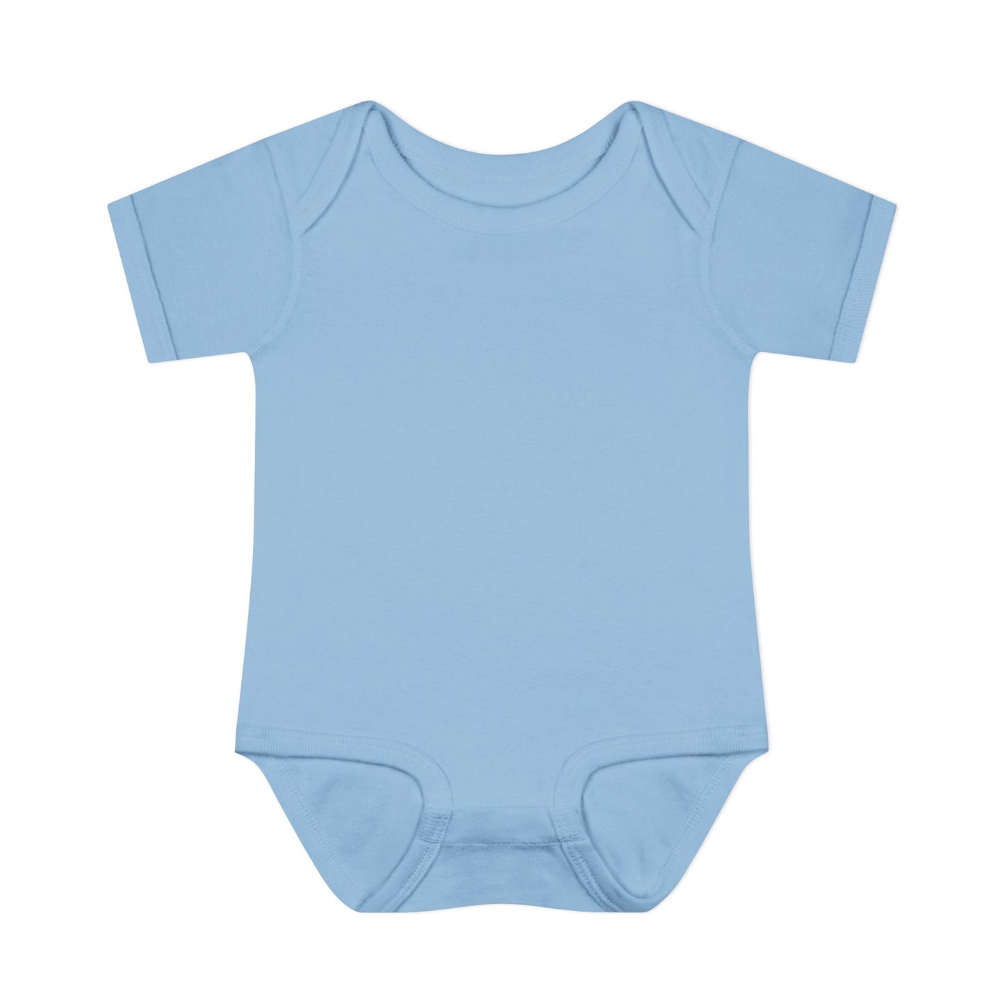Custom Baby Onesie – "The Stars Chose Him to Be My Dad" | Personalized Gender & Design Light Blue