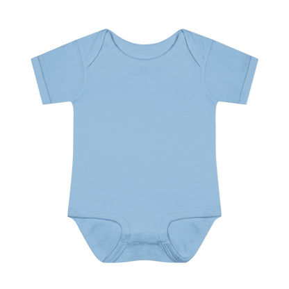 Custom Baby Onesie – "The Stars Chose Him to Be My Dad" | Personalized Gender & Design Light Blue