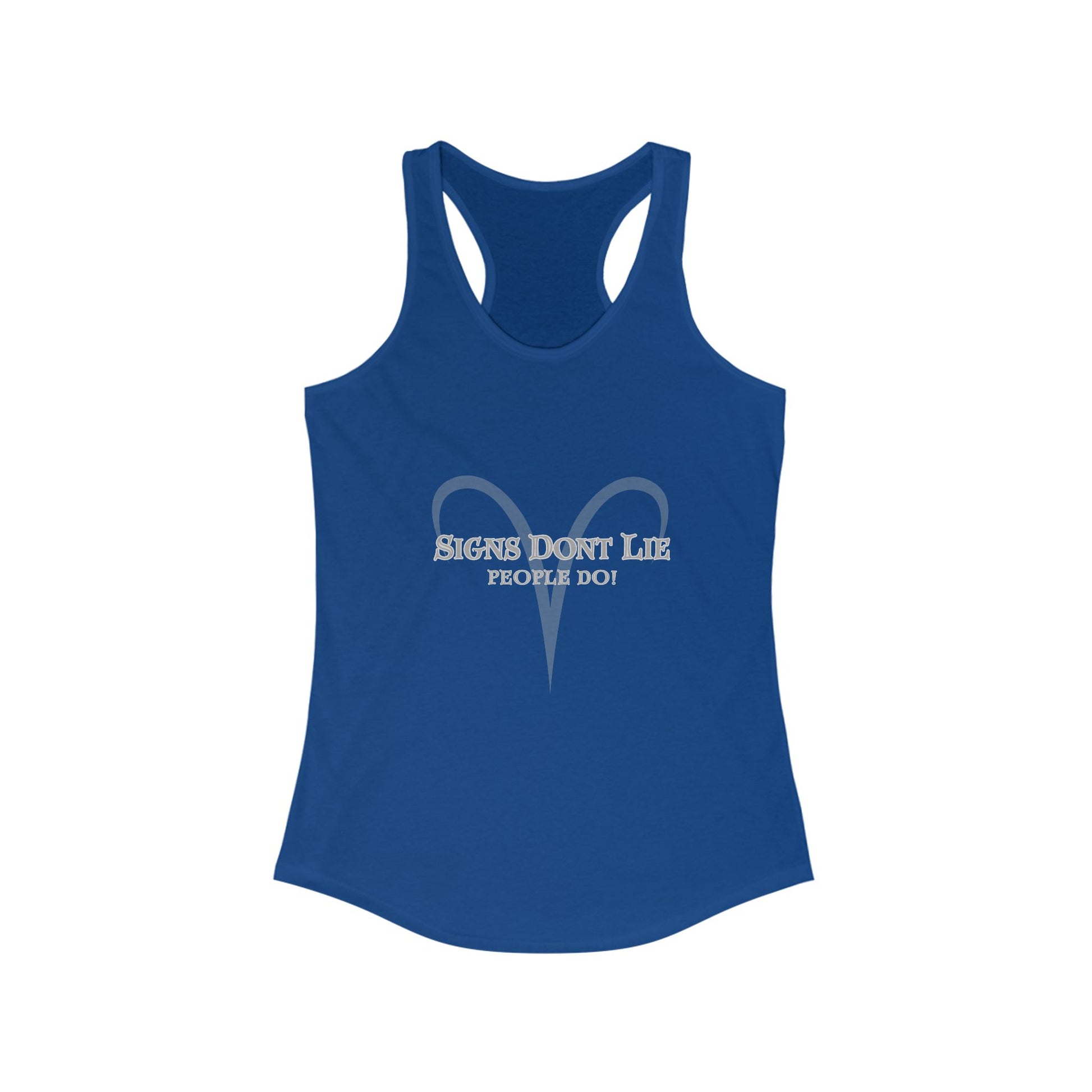 Signs Don't Lie, People Do! Zodiac Tank Top