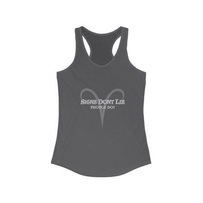 Signs Don't Lie, People Do! Zodiac Tank Top