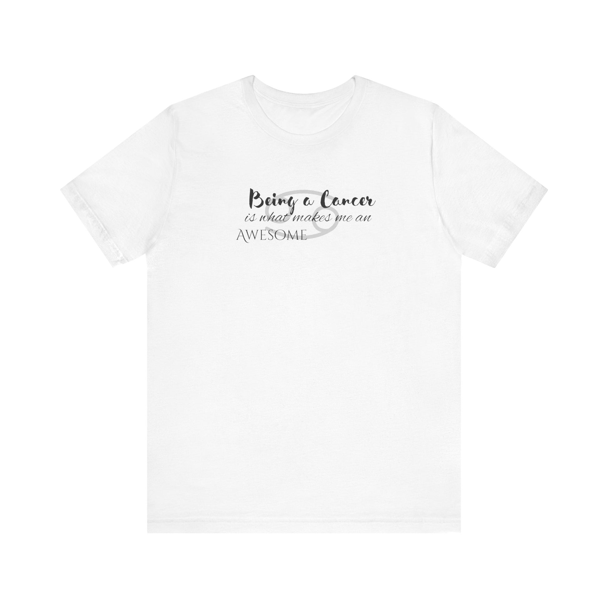 Awesome Unisex Cancer Tshirt | Horoscope Profession Tee