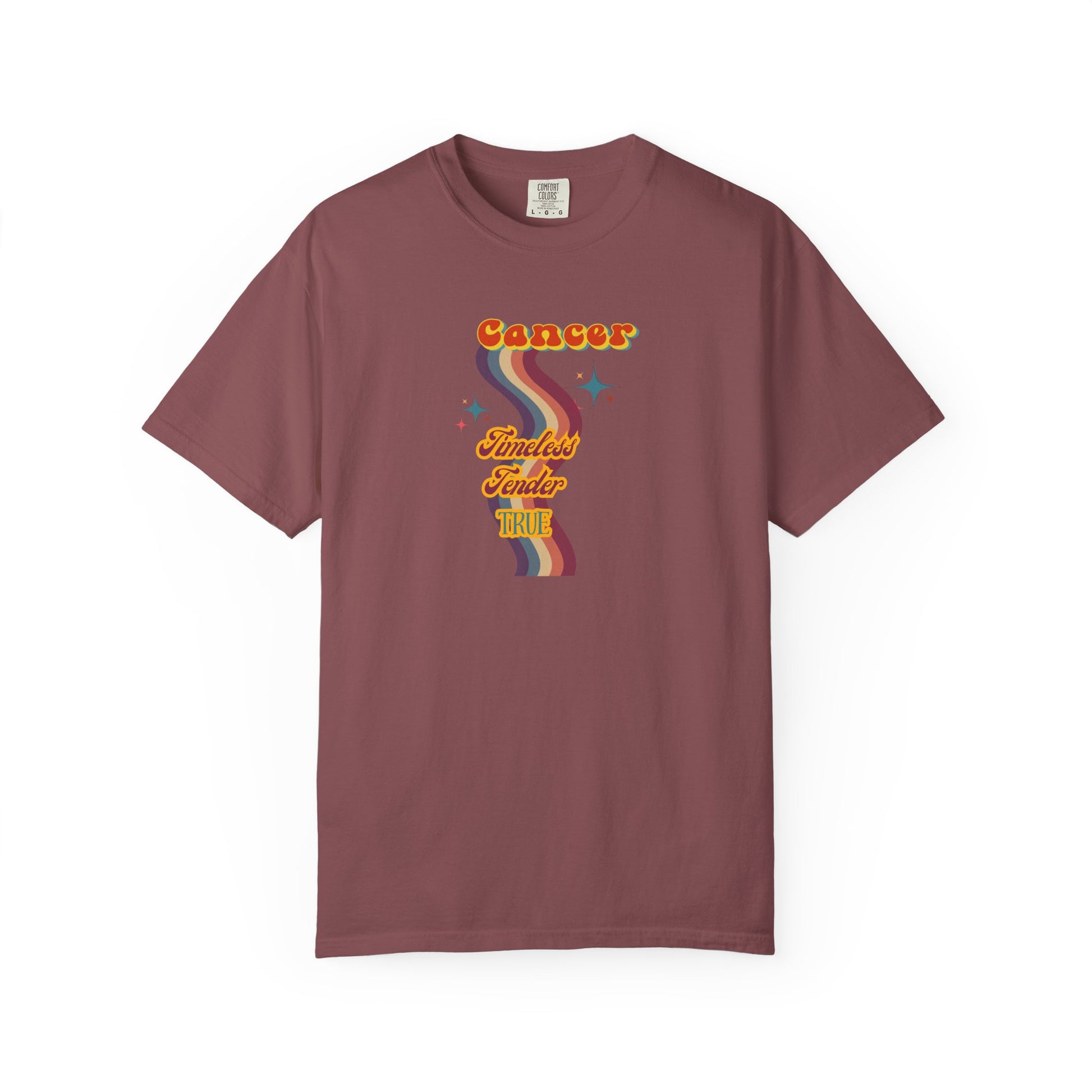 Cancer Zodiac Retro T-Shirt – Timeless • Tender • True Brick