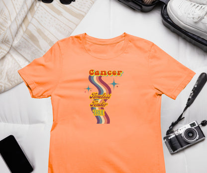 Cancer Zodiac Retro T-Shirt – Timeless • Tender • True