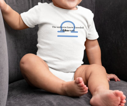 Baby Onesie for Libra Moms | Customized for all Genders | Horoscope bodysuit