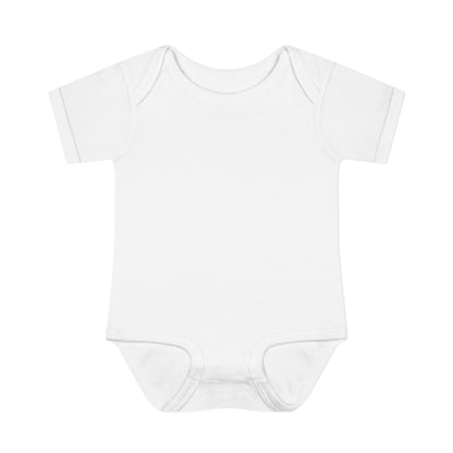 Custom Baby Onesie – "The Stars Chose Him to Be My Dad" | Personalized Gender & Design White