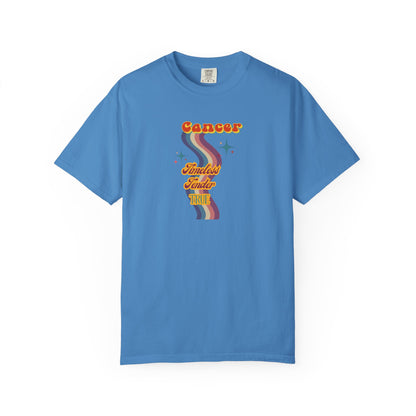Cancer Zodiac Retro T-Shirt – Timeless • Tender • True Royal Caribe