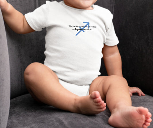 Baby Onesie for Sagittarius Moms | Customized for all Genders | Horoscope bodysuit