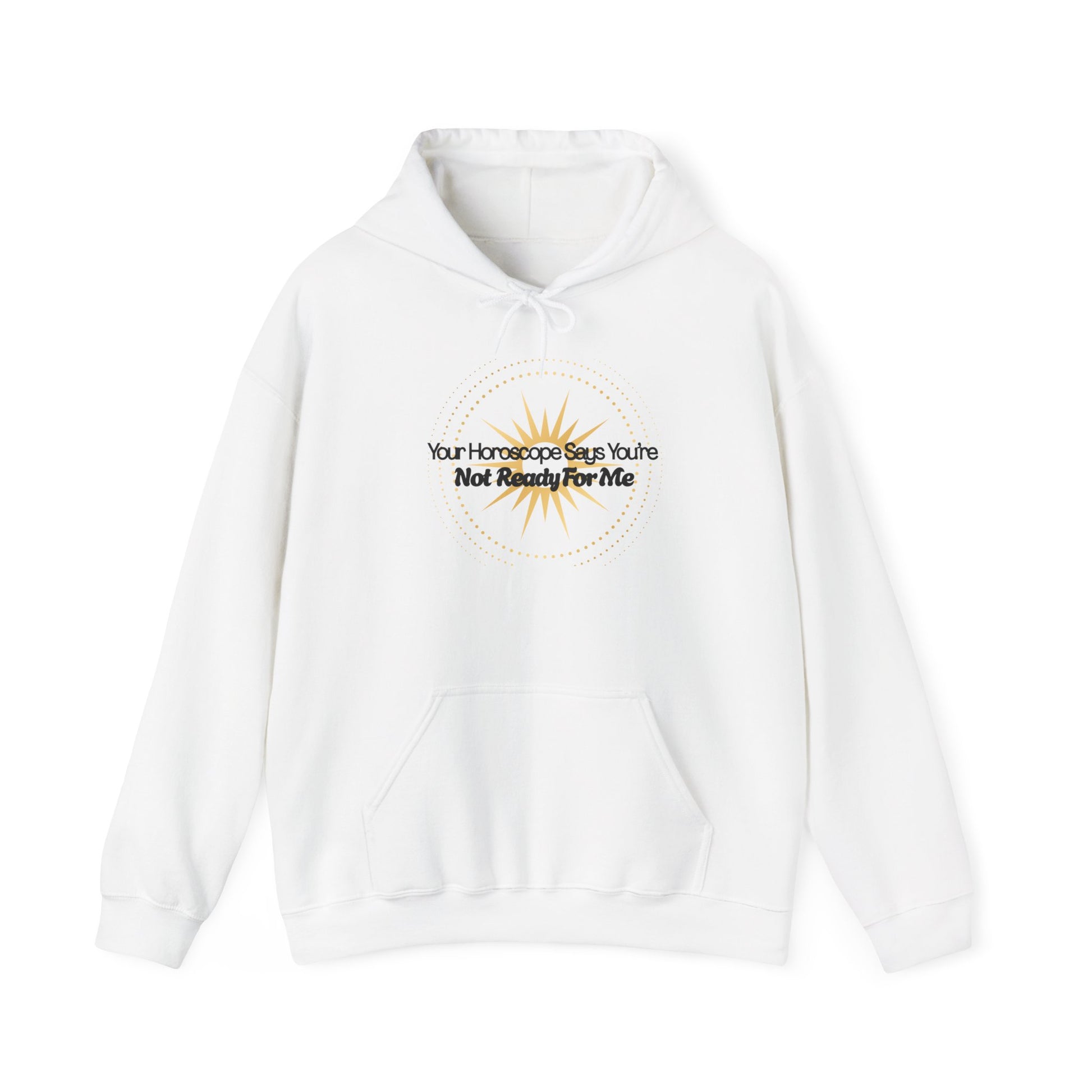 Confident Horoscope Hoodie | Not Ready for me Apparel White