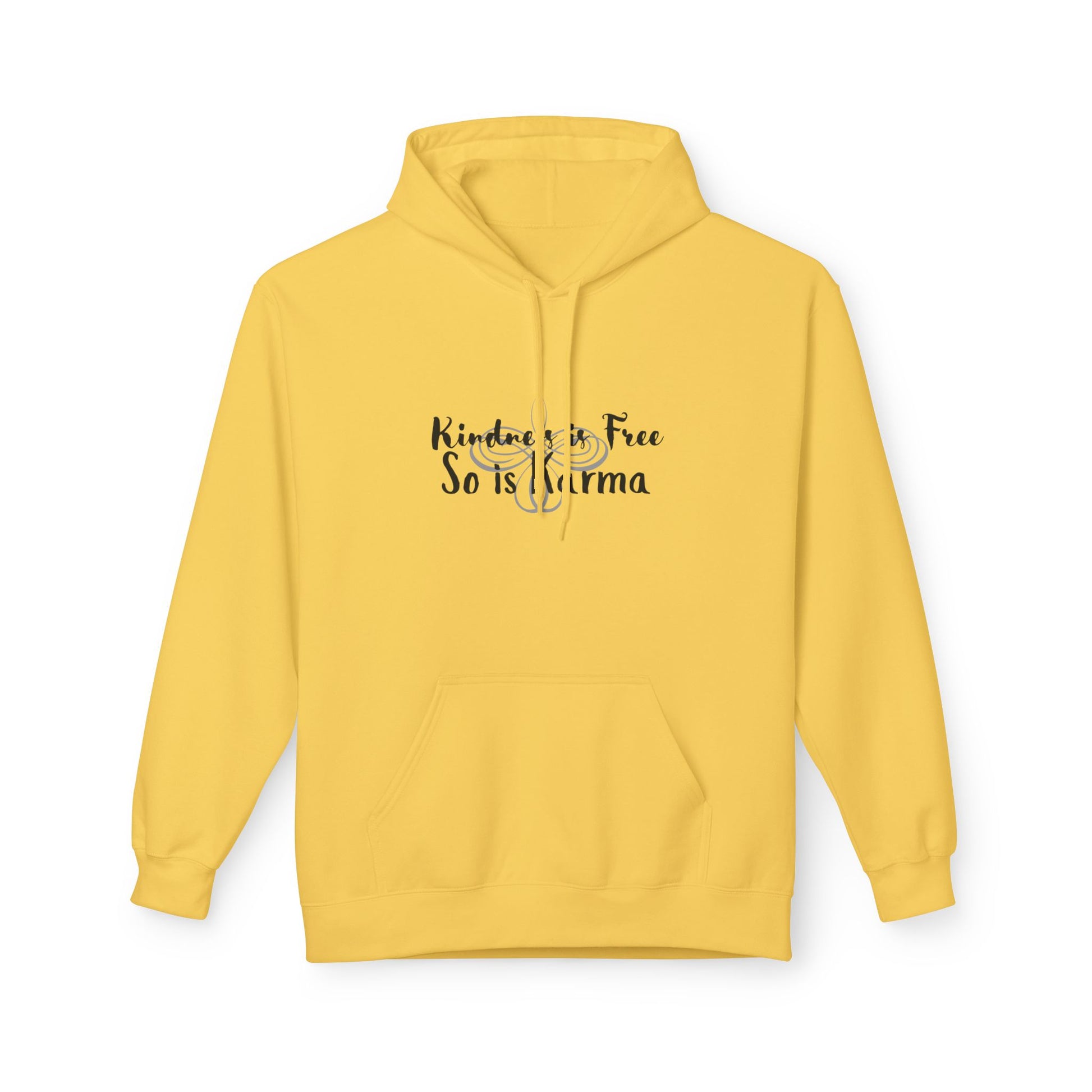 Kindness Is Free Hoodie | Karma Too | Positive Vibes Sweatshirt Daisy