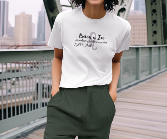 Awesome Unisex Leo Tshirt | Horoscope Profession Tee