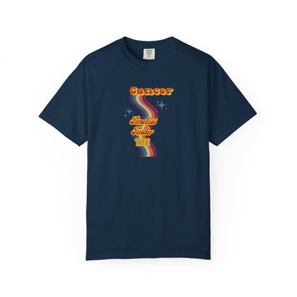 Cancer Zodiac Retro T-Shirt – Timeless • Tender • True True Navy