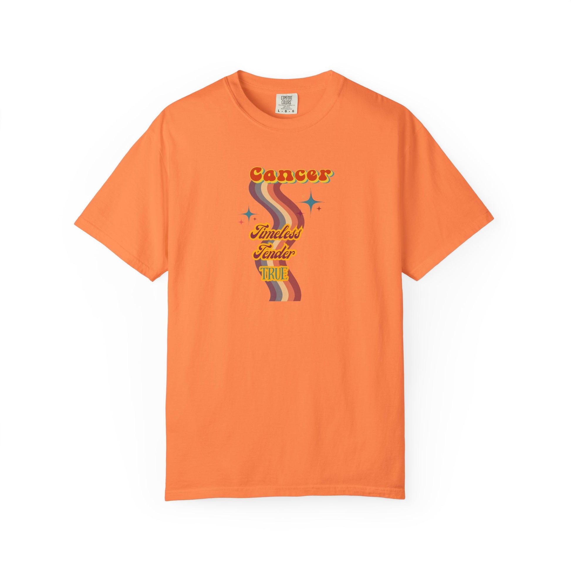 Cancer Zodiac Retro T-Shirt – Timeless • Tender • True Melon
