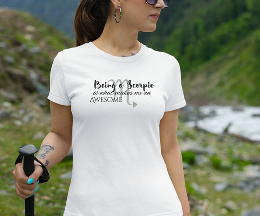 Awesome Unisex Scorpio Tshirt | Horoscope Profession Tee