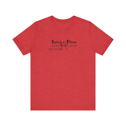Awesome Unisex Pisces Tshirt | Horoscope Profession Tee