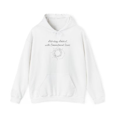 Astrology Addict | With Commitment Issues | Funny Zodiac Hoodie